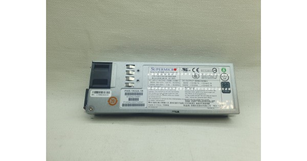 thumbnail interactive-video image 1 of Supermicro 1000W PSU PWS-1K02A-1R - Refurbished Server Power Supply For CSE-829 1 of 5